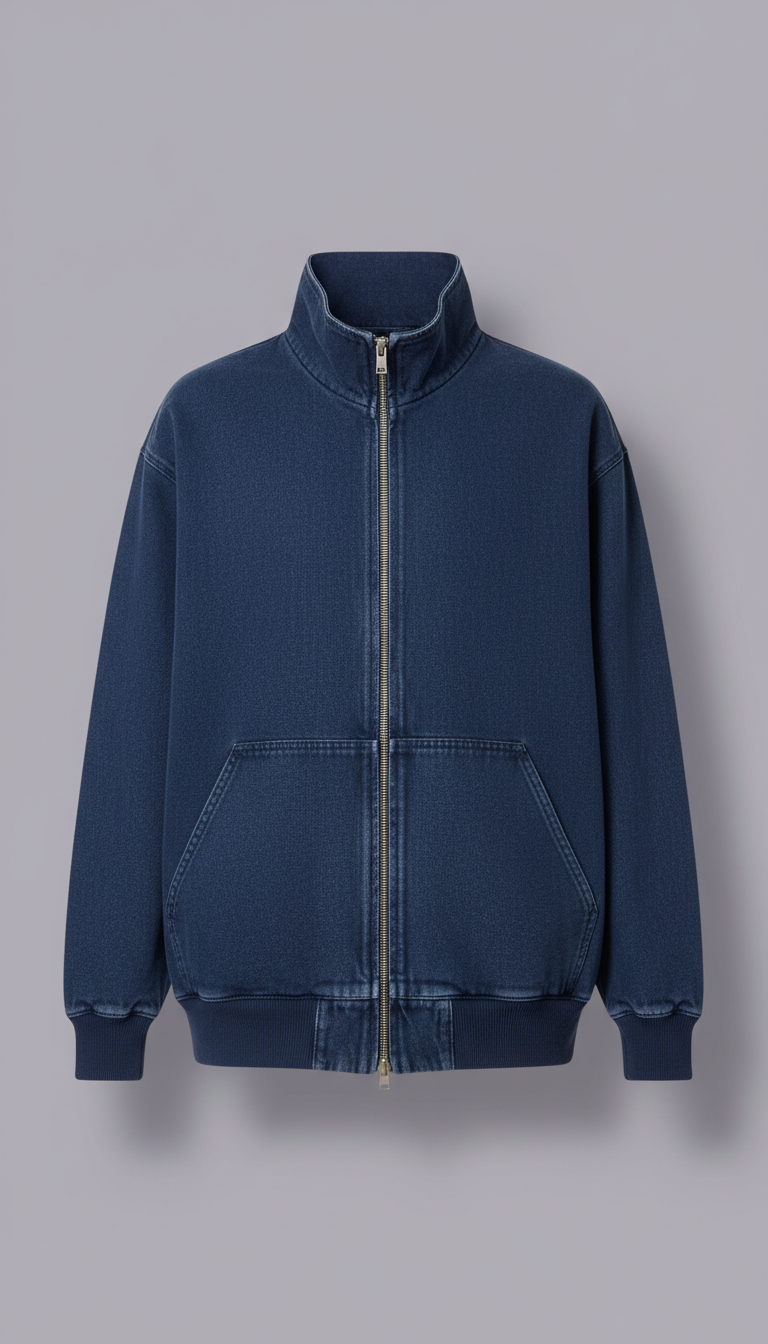 Oversized Zip-Up Jacket