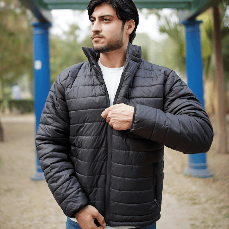 Full Sleeves Puffer Jacket by The Lads