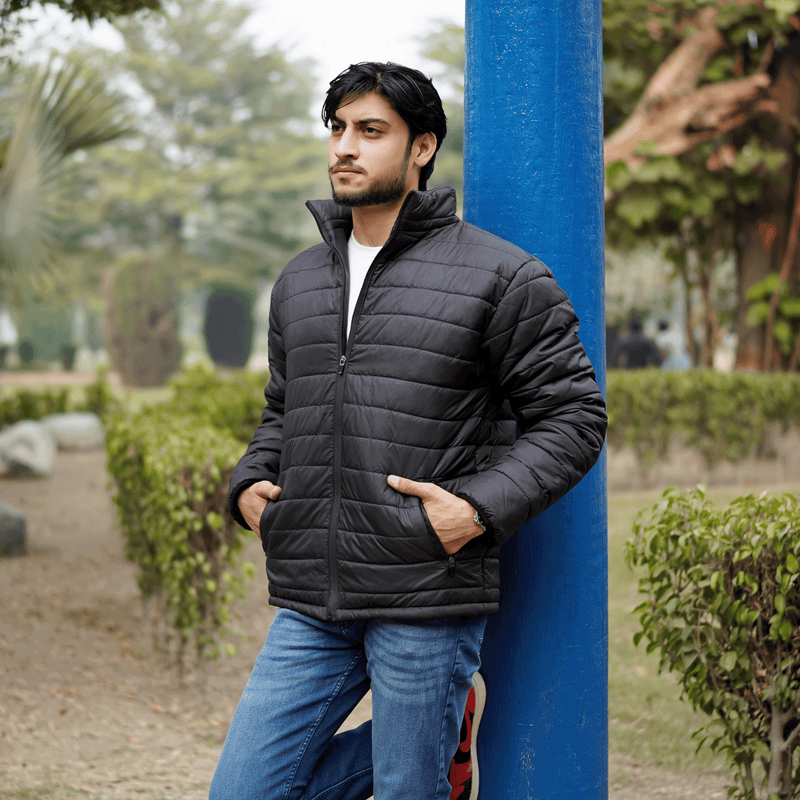 Full Sleeves Puffer Jacket by The Lads