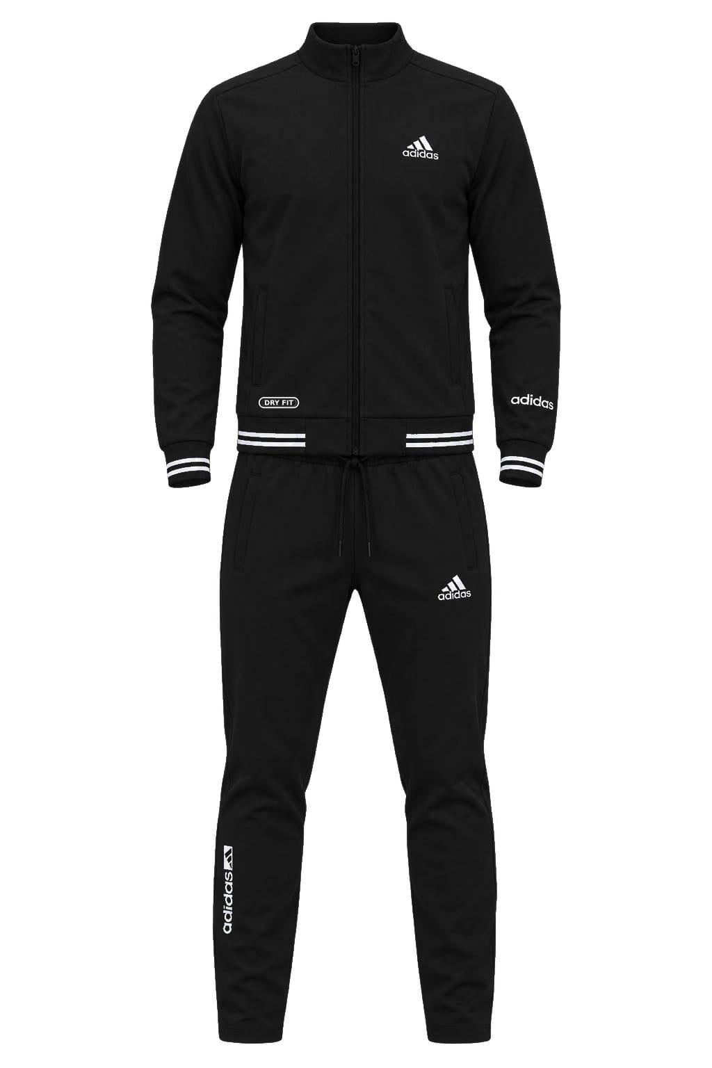 Addidas Full Zip Tracksuit Set-Unisex