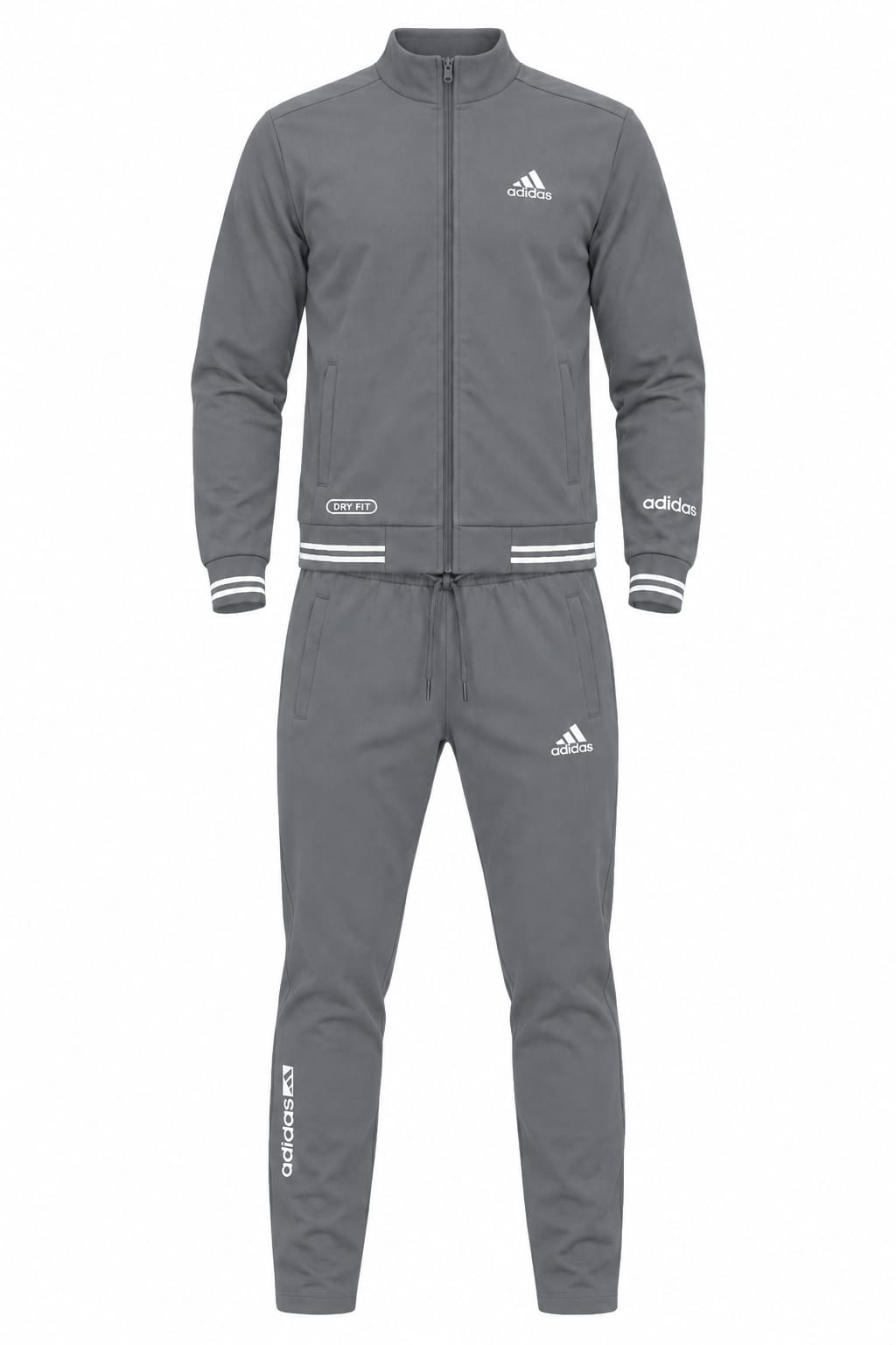 Addidas Full Zip Tracksuit Set-Unisex