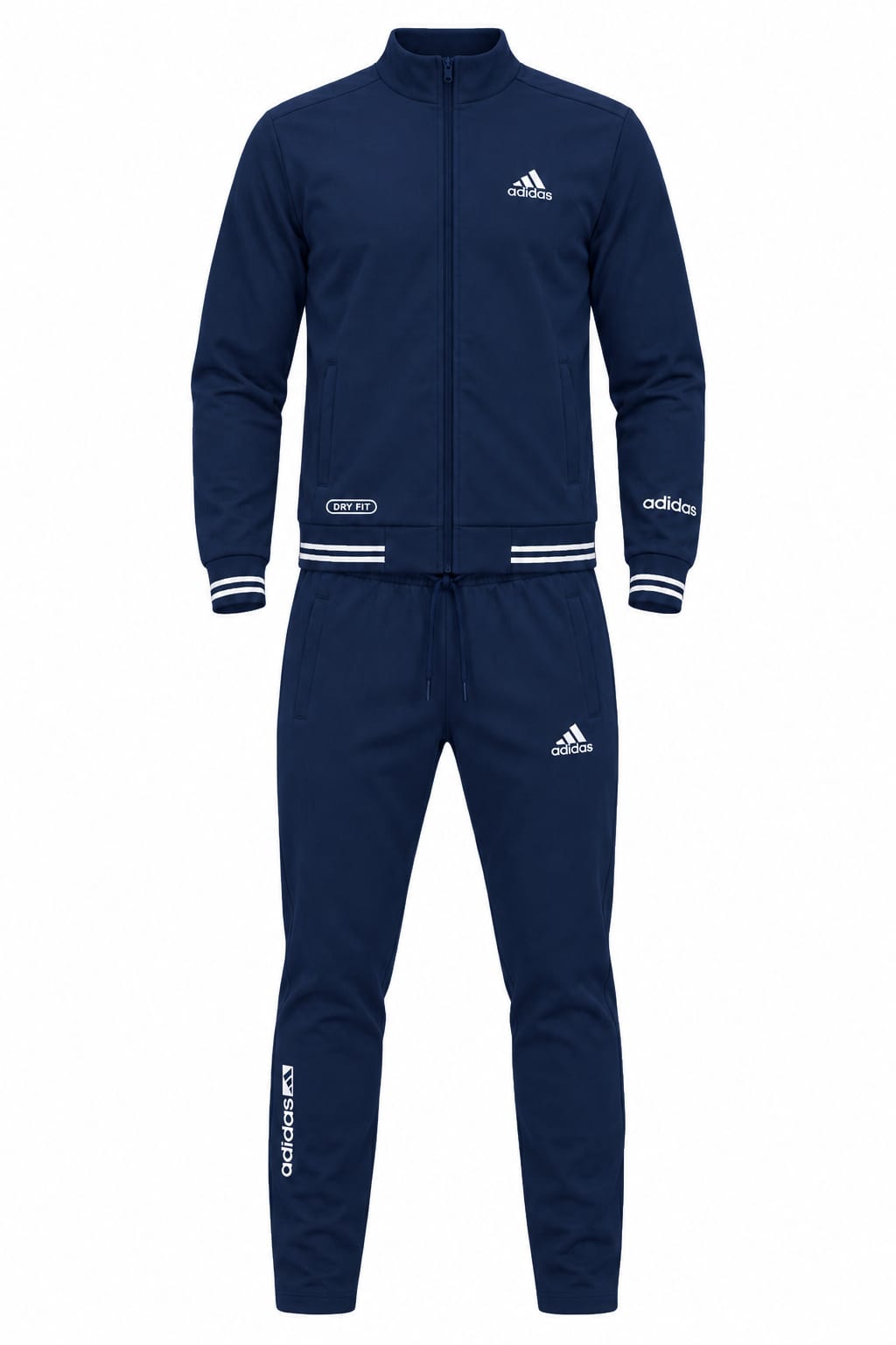 Addidas Full Zip Tracksuit Set-Unisex