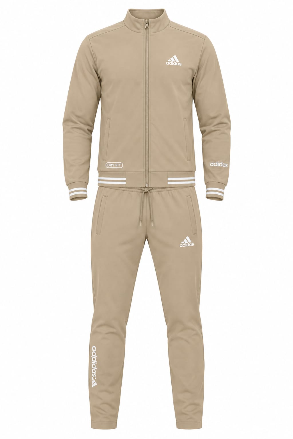 Addidas Full Zip Tracksuit Set-Unisex
