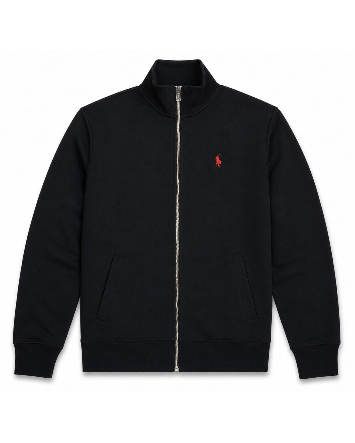 Polo Mock Neck Zipper