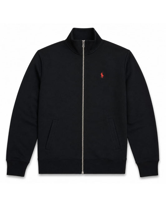 Polo Mock Neck Zipper