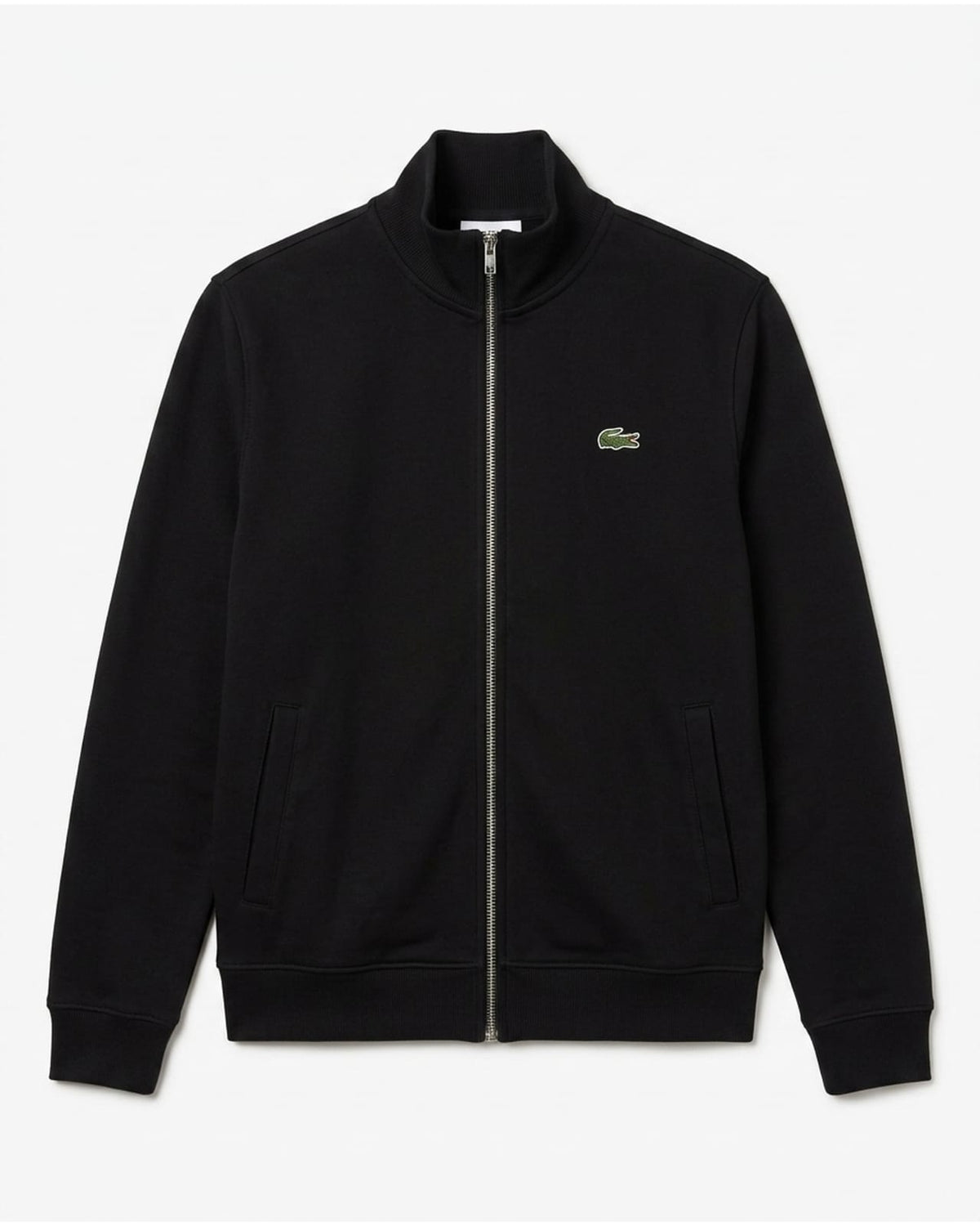 Lacoste Mock Neck Zipper