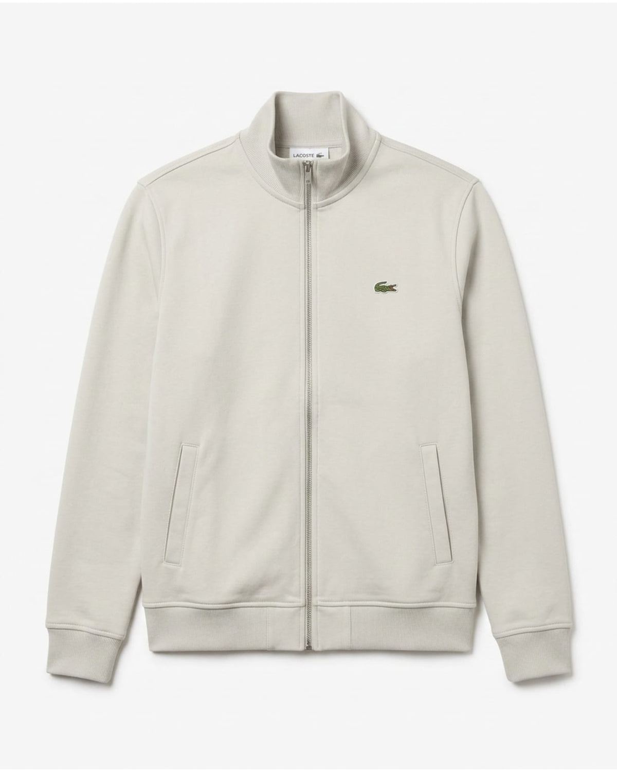 Lacoste Mock Neck Zipper