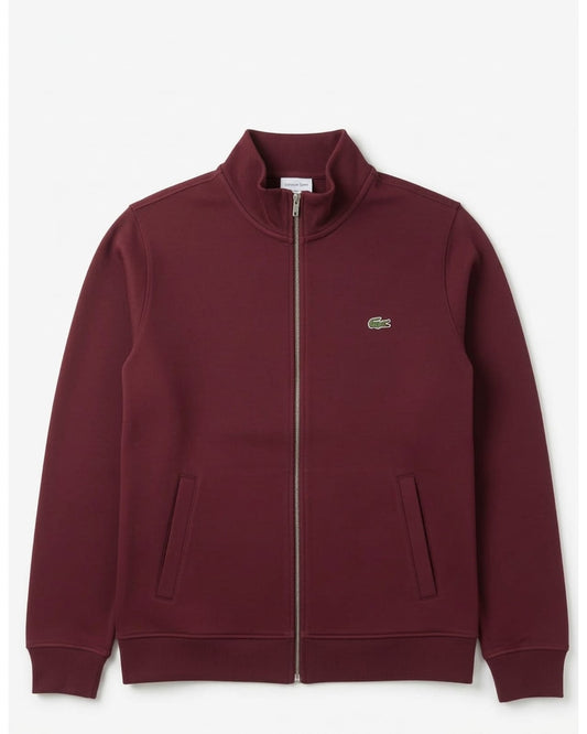 Lacoste Mock Neck Zipper