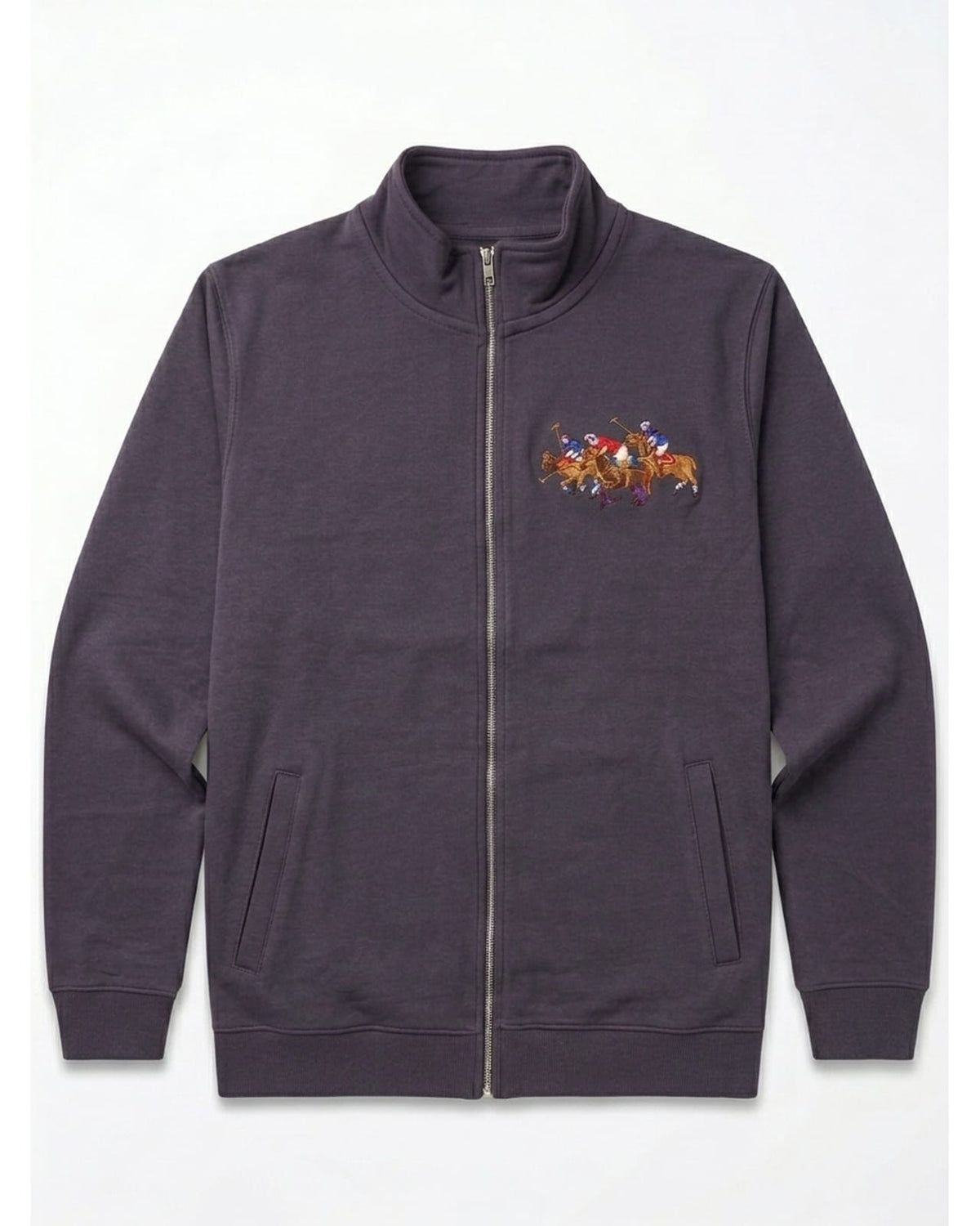 Premium Polo Mock Neck Zipper
