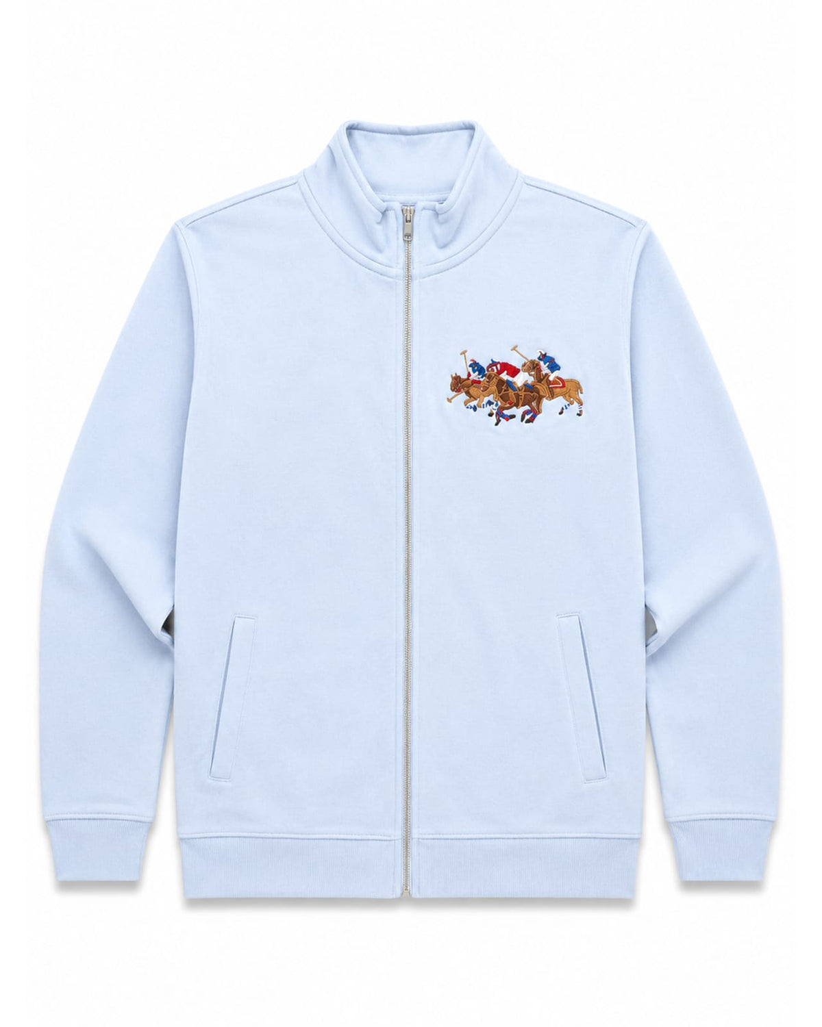 Premium Polo Mock Neck Zipper